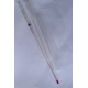 Thermometer with organic liquid