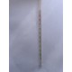 Thermometer with organic liquid